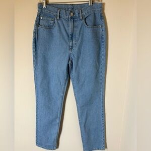 Outerknown The Strand Straight‎ Leg Medium Wash Denim 27